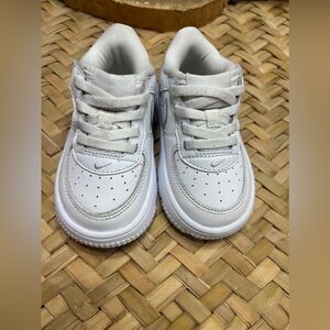 Nike Kids All-White Sneakers